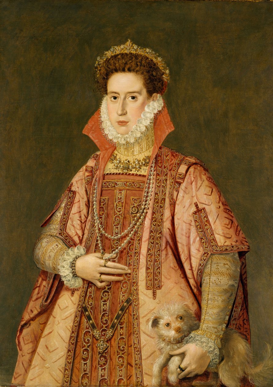 Portret kobiety. autorstwa Alonso Sánchez Coello