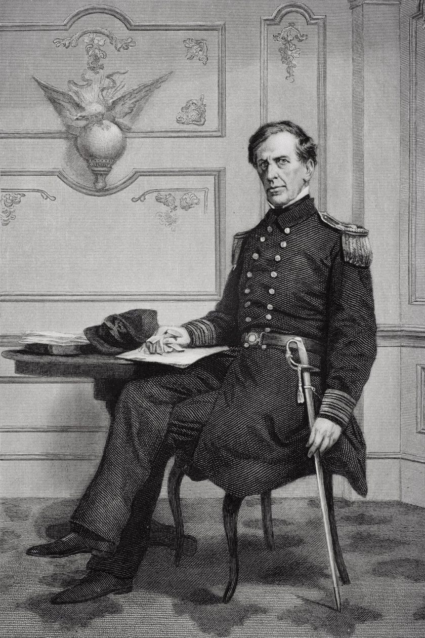 Portret Charlesa Wilkesa (1798-1877) autorstwa Alonzo Chappel