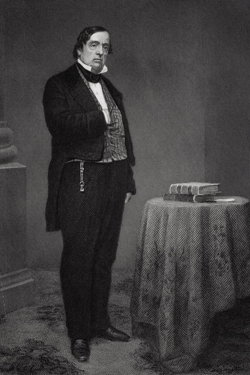 Portret Lewisa Cassa (1782-1866) autorstwa Alonzo Chappel