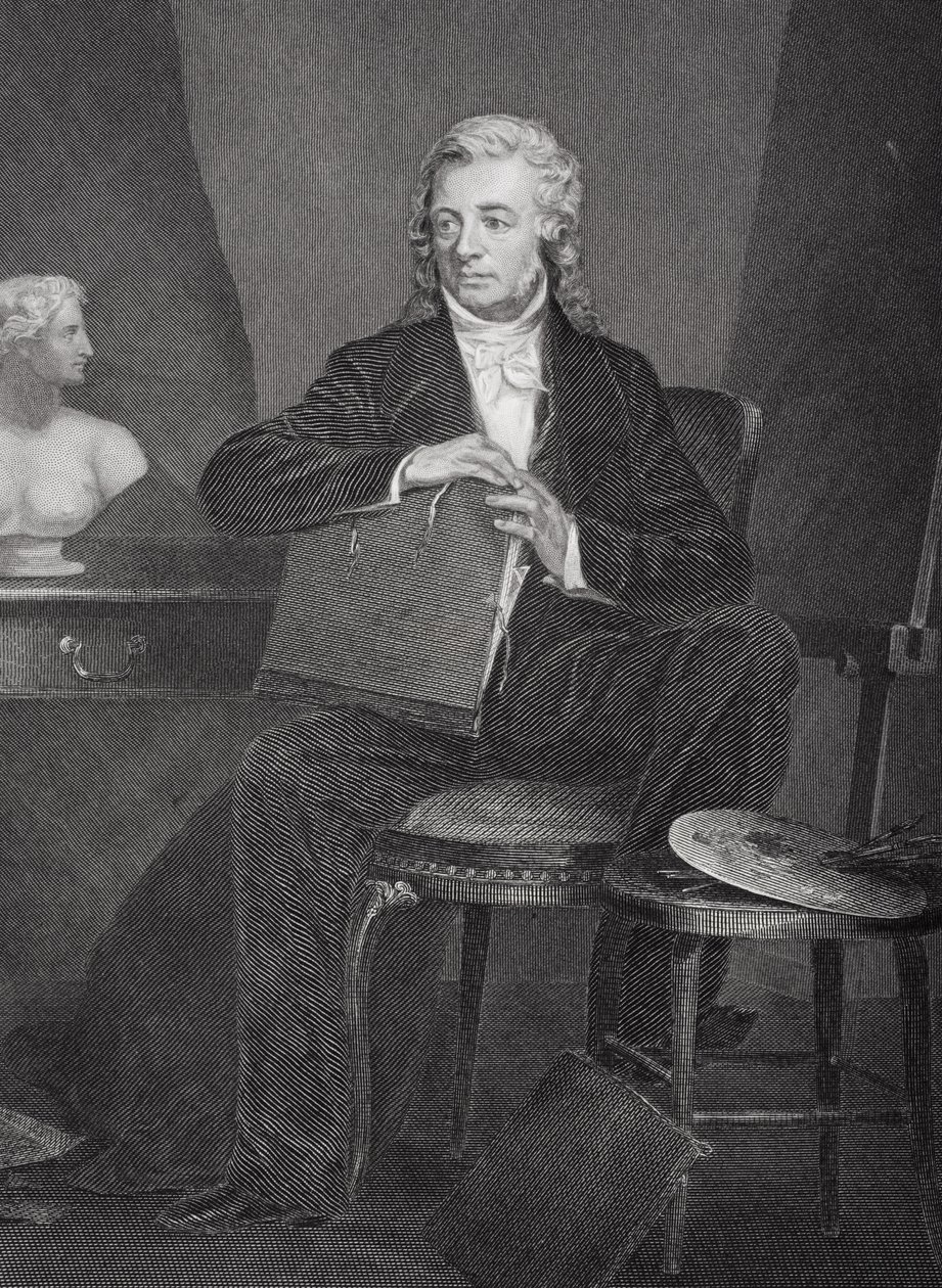 Portret Waszyngtona Allstona (1779-1843) autorstwa Alonzo Chappel