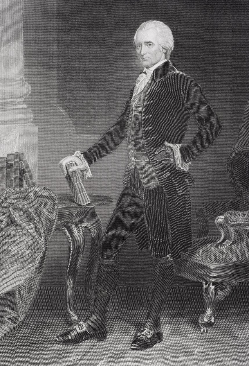 Richard Henry Lee (1732-94) autorstwa Alonzo Chappel