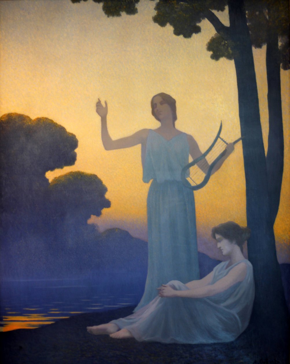 Pieśń wieczorna autorstwa Alphonse Osbert