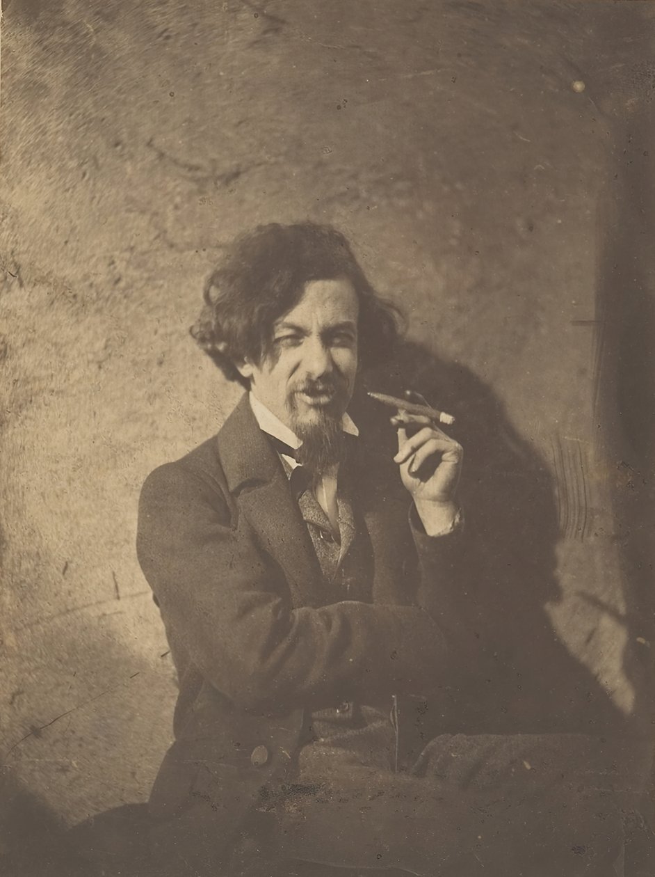Gustave LeGray, 1854. autorstwa Alphonse Delaunay