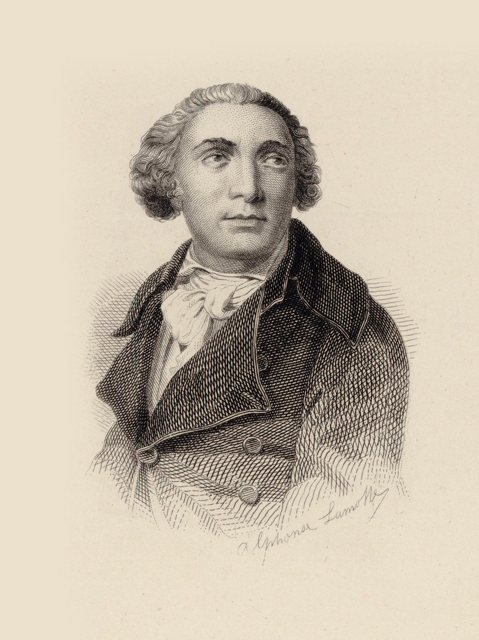 Portret Giovanniego Paisiello 1740-1816. autorstwa Alphonse Lamotte