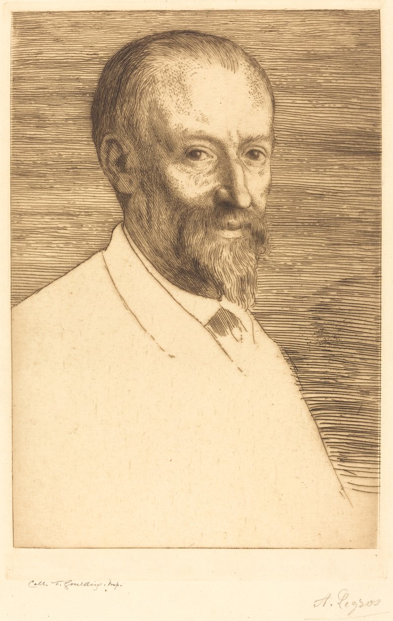 Auguste Poulet-Malassis, 2. płyta autorstwa Alphonse Legros