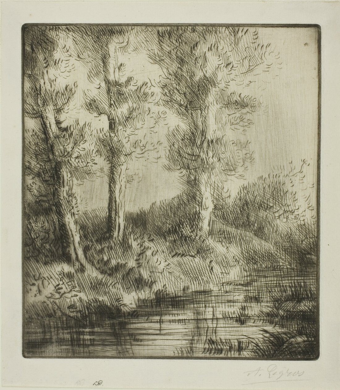 Banki Saint-Pré autorstwa Alphonse Legros