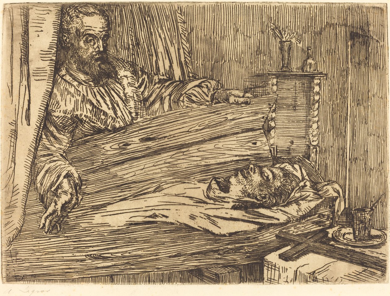 Berenice, 2. płyta. autorstwa Alphonse Legros