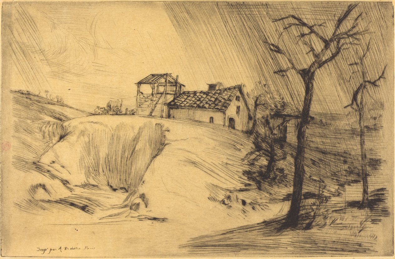 Cegielnia (La Briqueterie) autorstwa Alphonse Legros