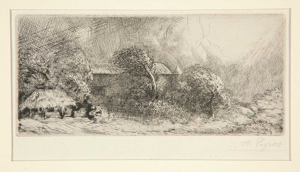 Chailli: Efekt autorstwa Alphonse Legros