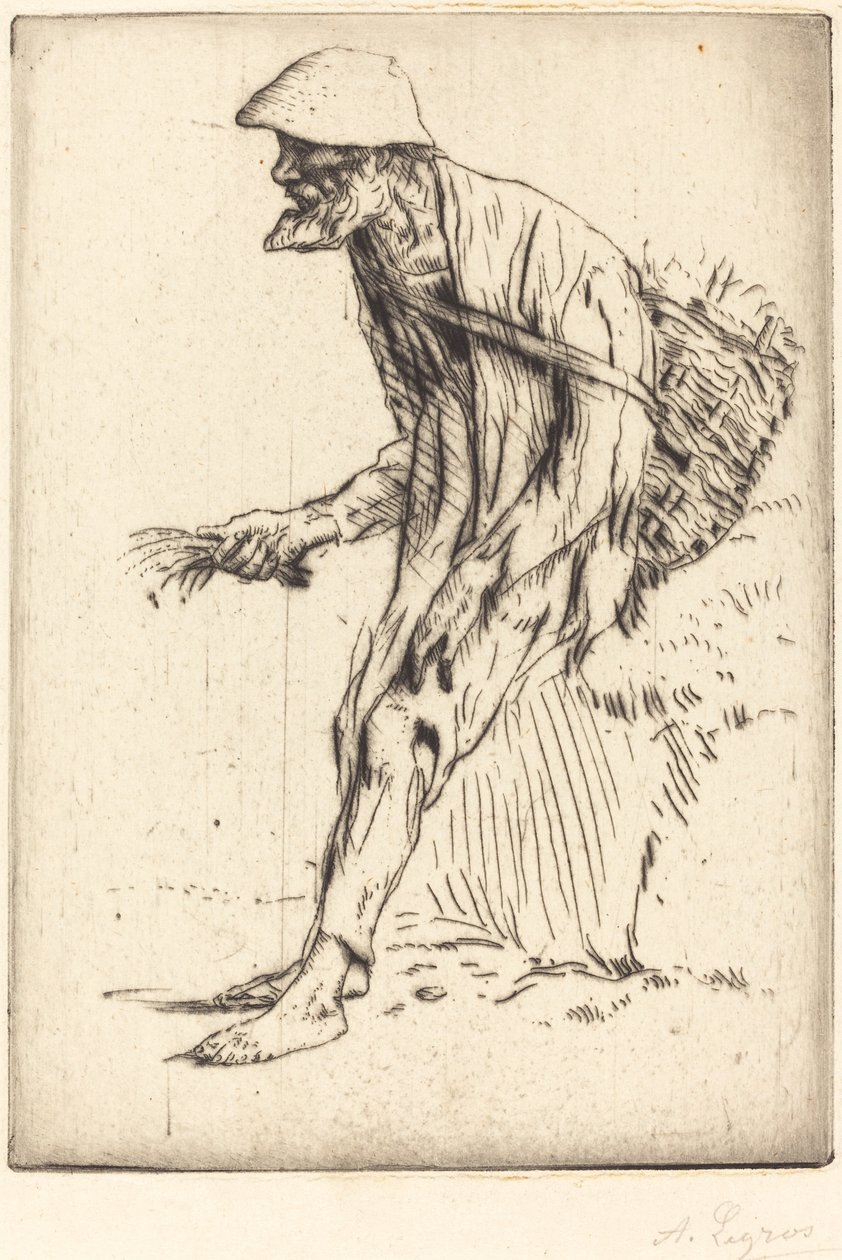 Sprzedawca Chwastów autorstwa Alphonse Legros