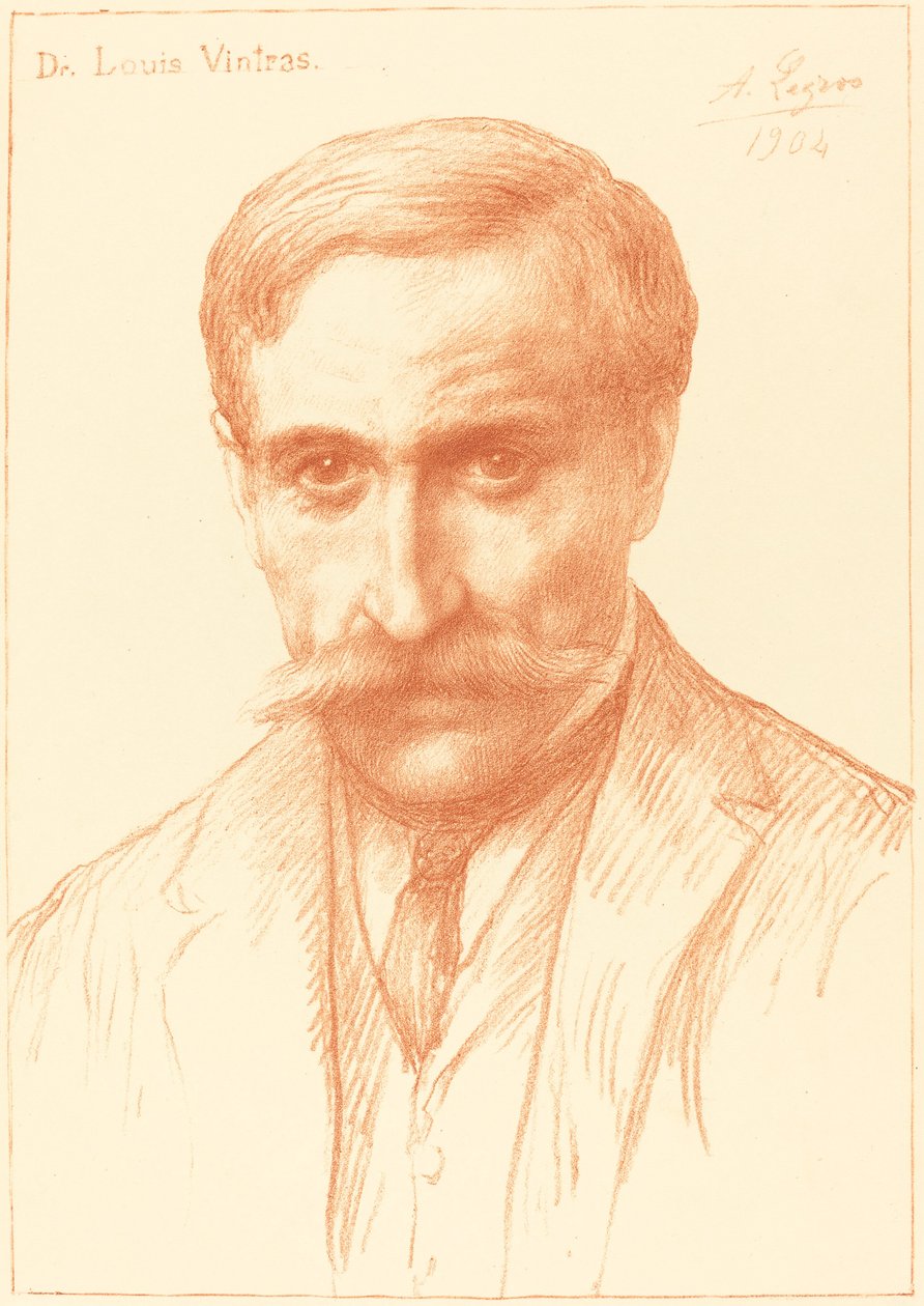 Dr. Louis Vintras autorstwa Alphonse Legros