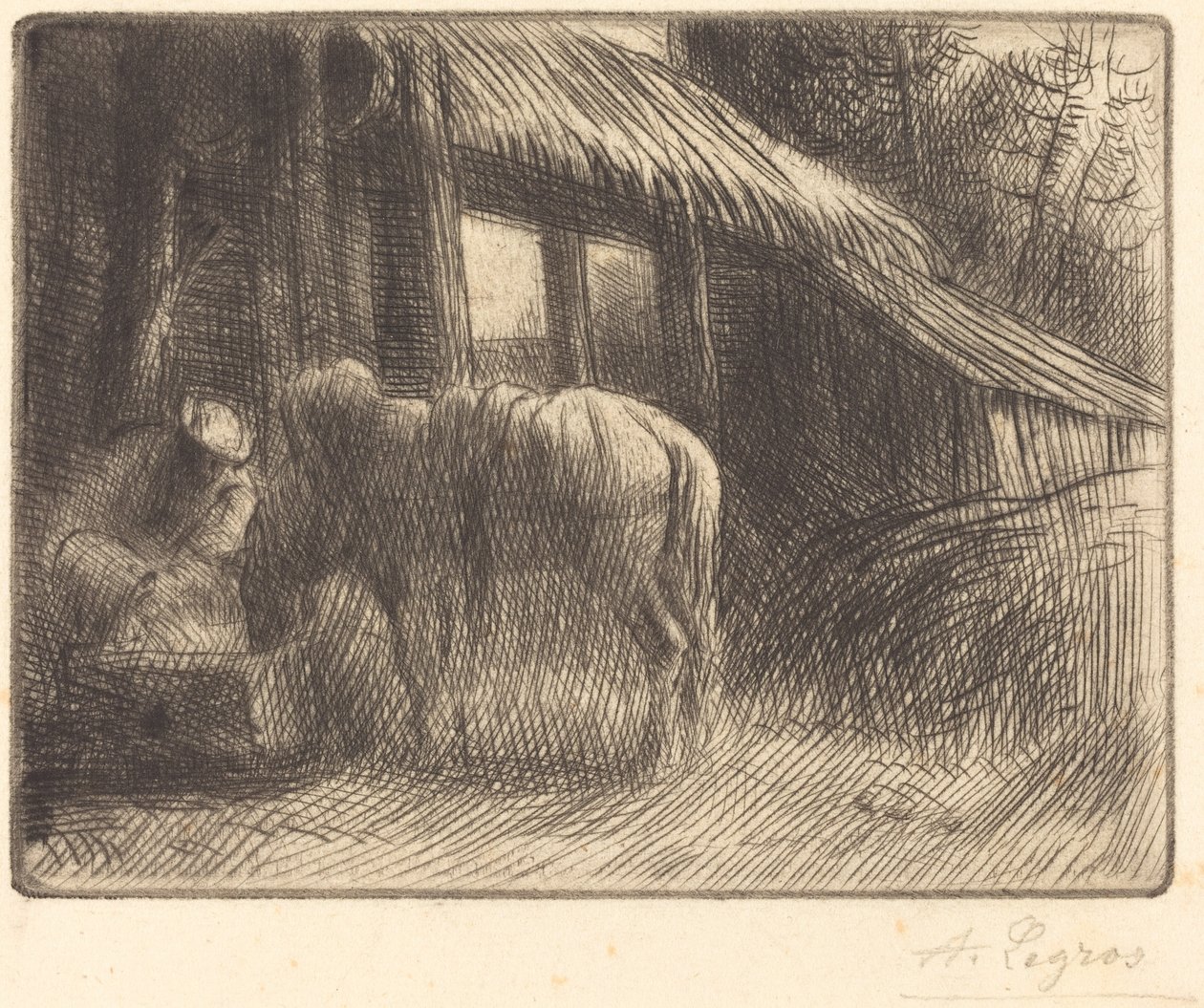 Poidło, 2. płyta Poidło. autorstwa Alphonse Legros