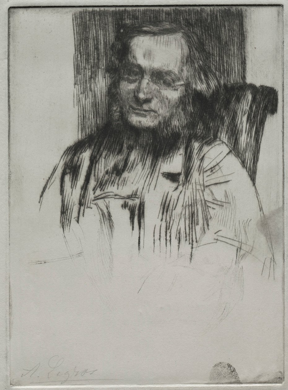 Edwina Edwardsa, 1861. autorstwa Alphonse Legros