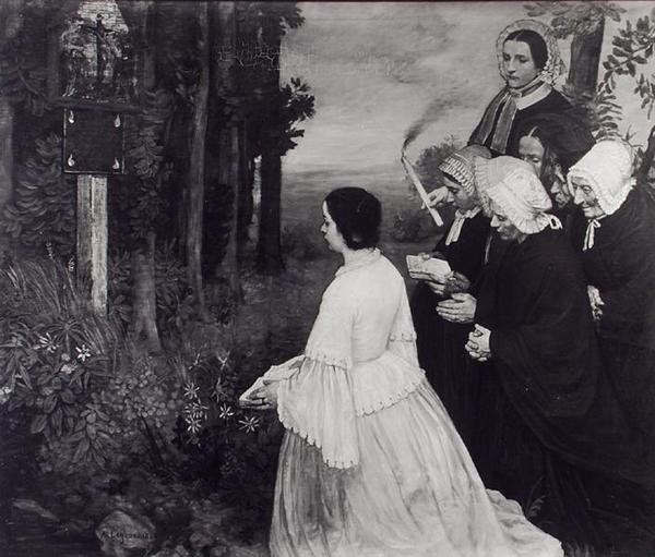 Ex Voto, 1860 autorstwa Alphonse Legros