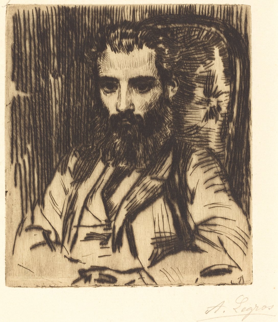 Florestana Mionneta. autorstwa Alphonse Legros
