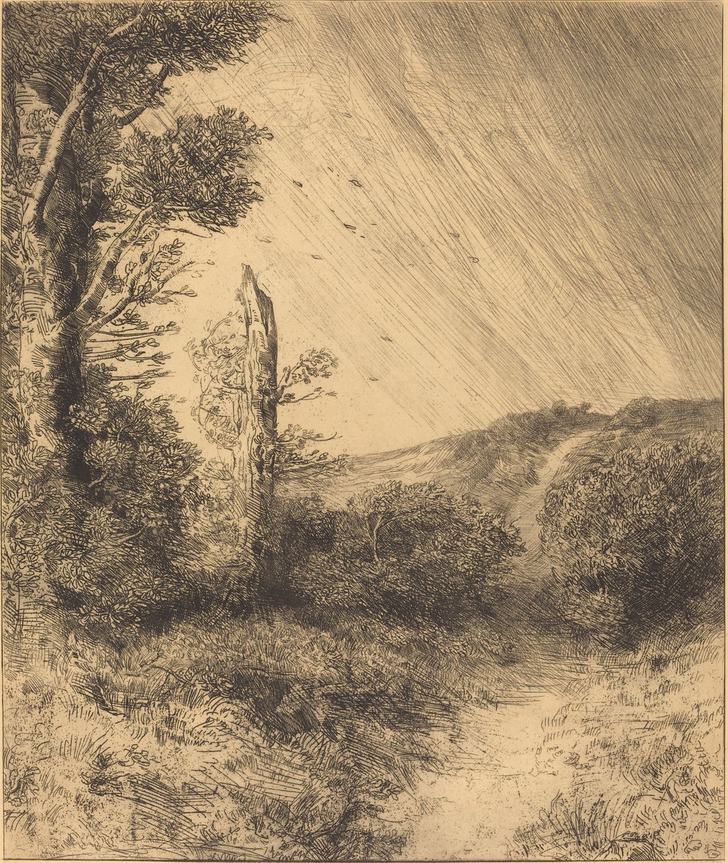 Podmuch wiatru Podmuch wiatru. autorstwa Alphonse Legros
