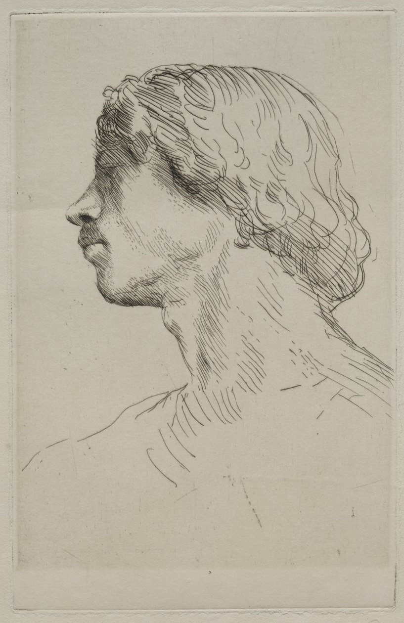 Szef modelki autorstwa Alphonse Legros