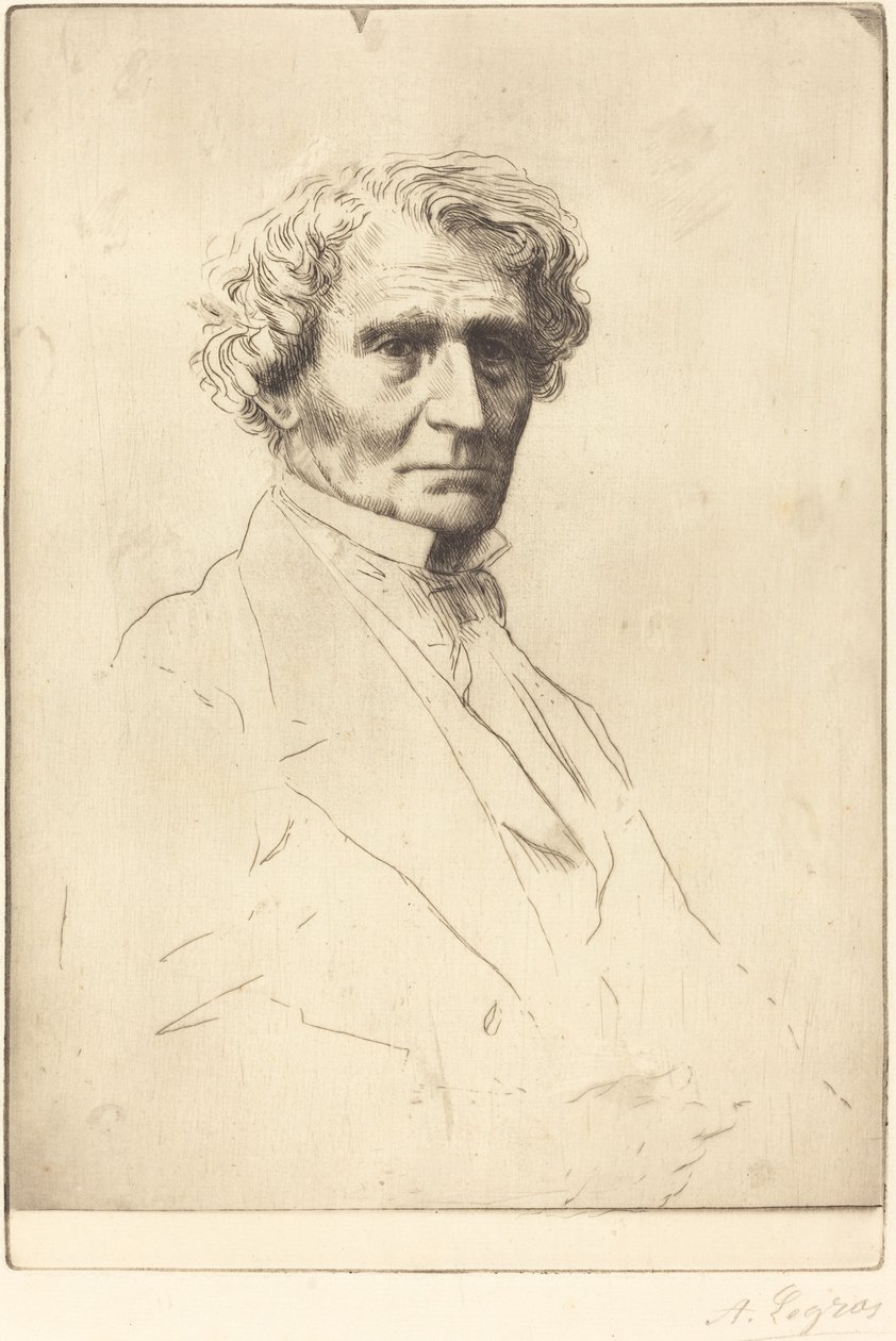 Hector Berlioz autorstwa Alphonse Legros