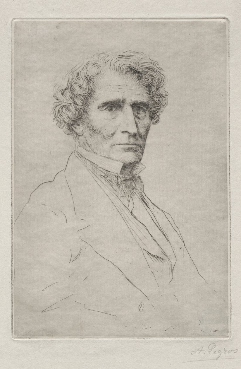 Hector Berlioz autorstwa Alphonse Legros