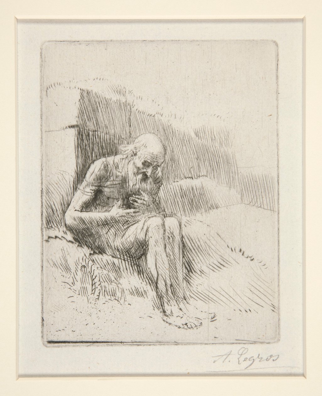 Stanowisko autorstwa Alphonse Legros