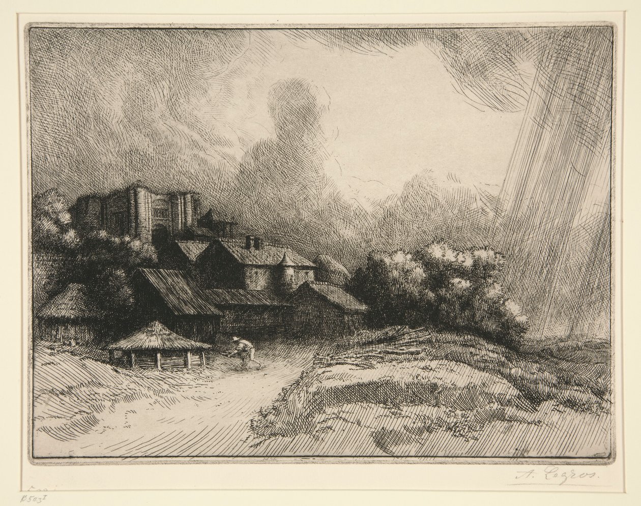 Farma autorstwa Alphonse Legros