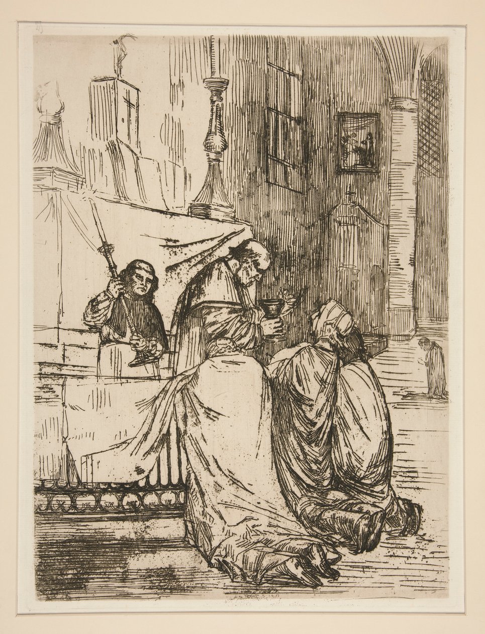 Komunia Święta autorstwa Alphonse Legros
