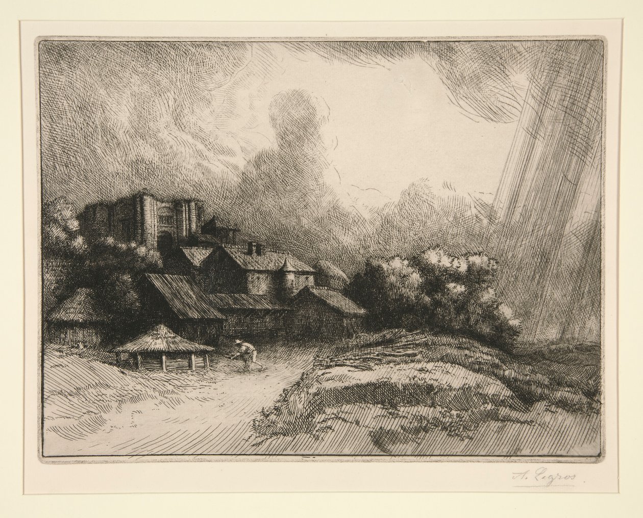Gospodarstwo autorstwa Alphonse Legros