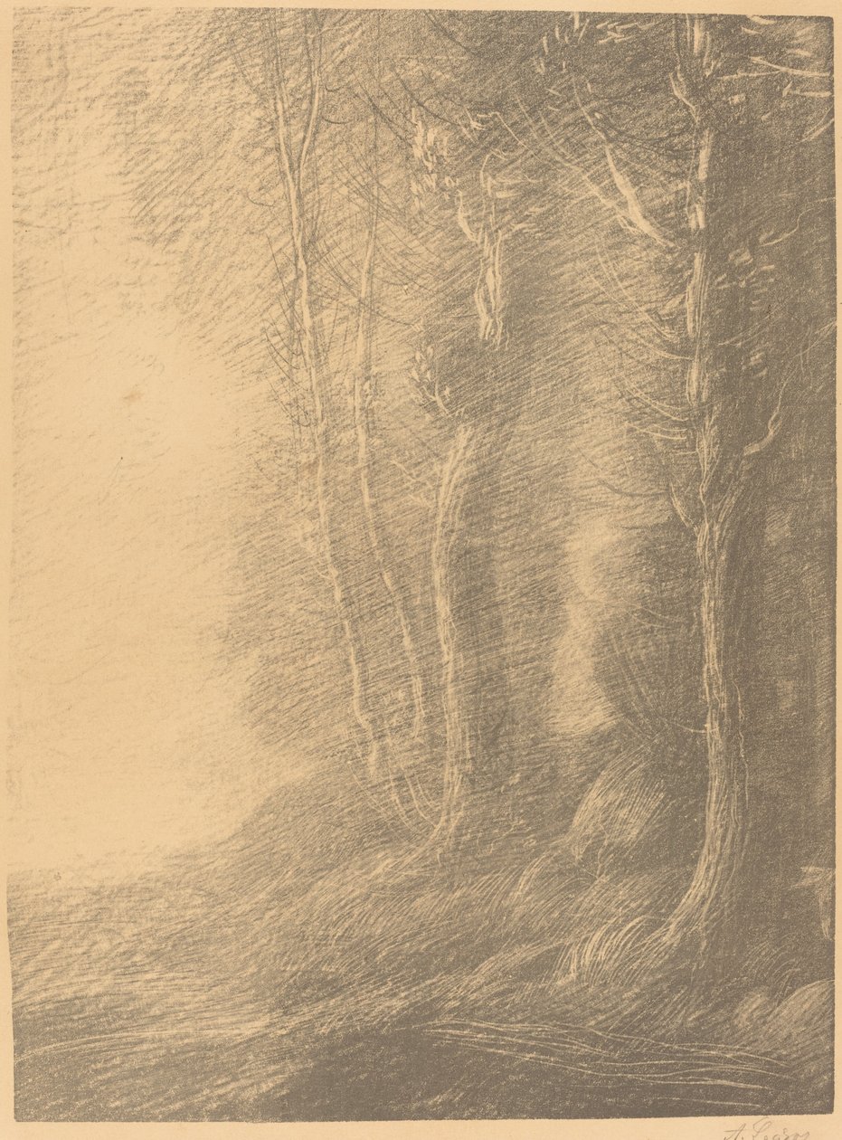 Krajobraz Krajobraz. autorstwa Alphonse Legros