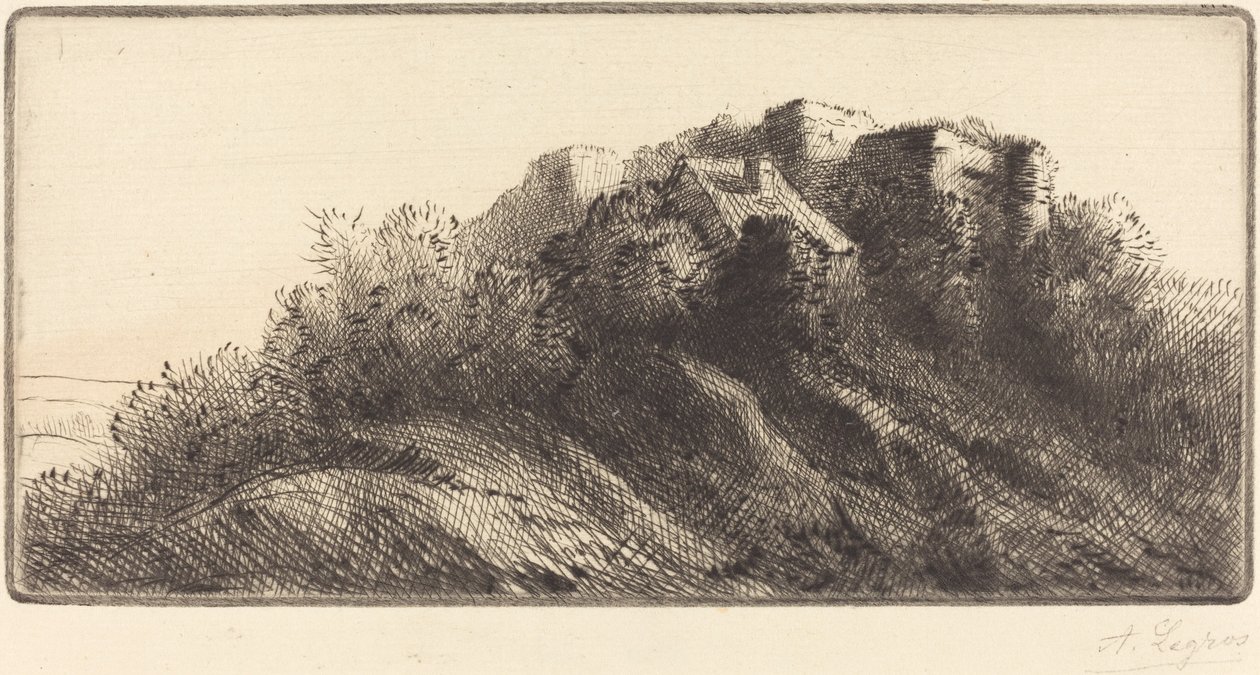 Krajobraz Krajobraz. autorstwa Alphonse Legros