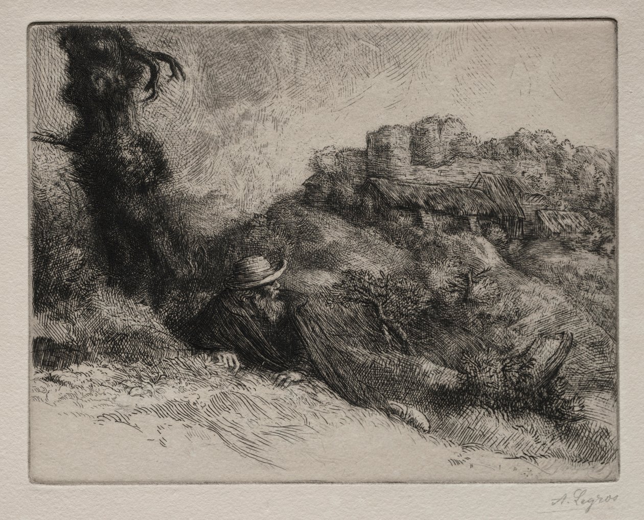 Zamki Powracających. autorstwa Alphonse Legros