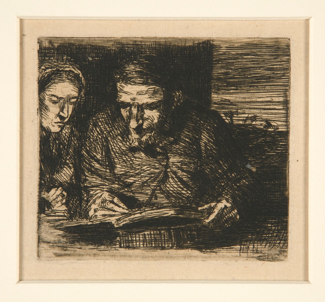 Księga rachunkowa autorstwa Alphonse Legros