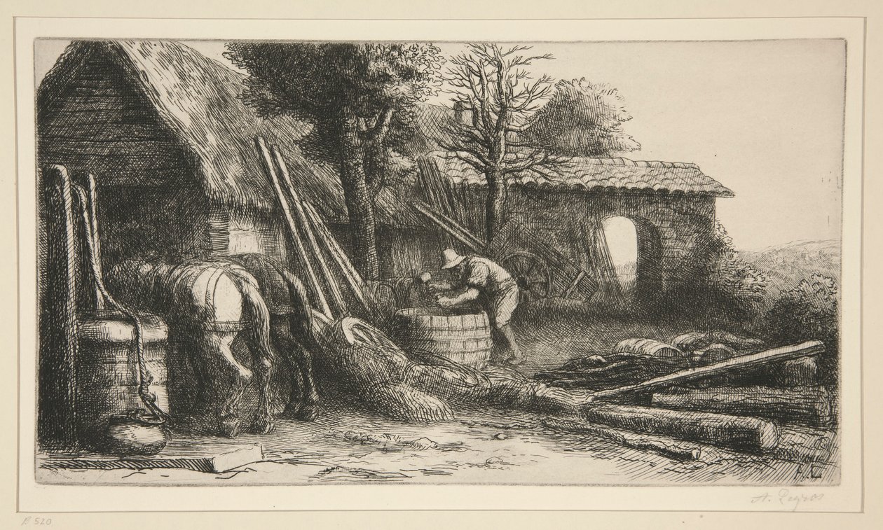 Bednarz autorstwa Alphonse Legros