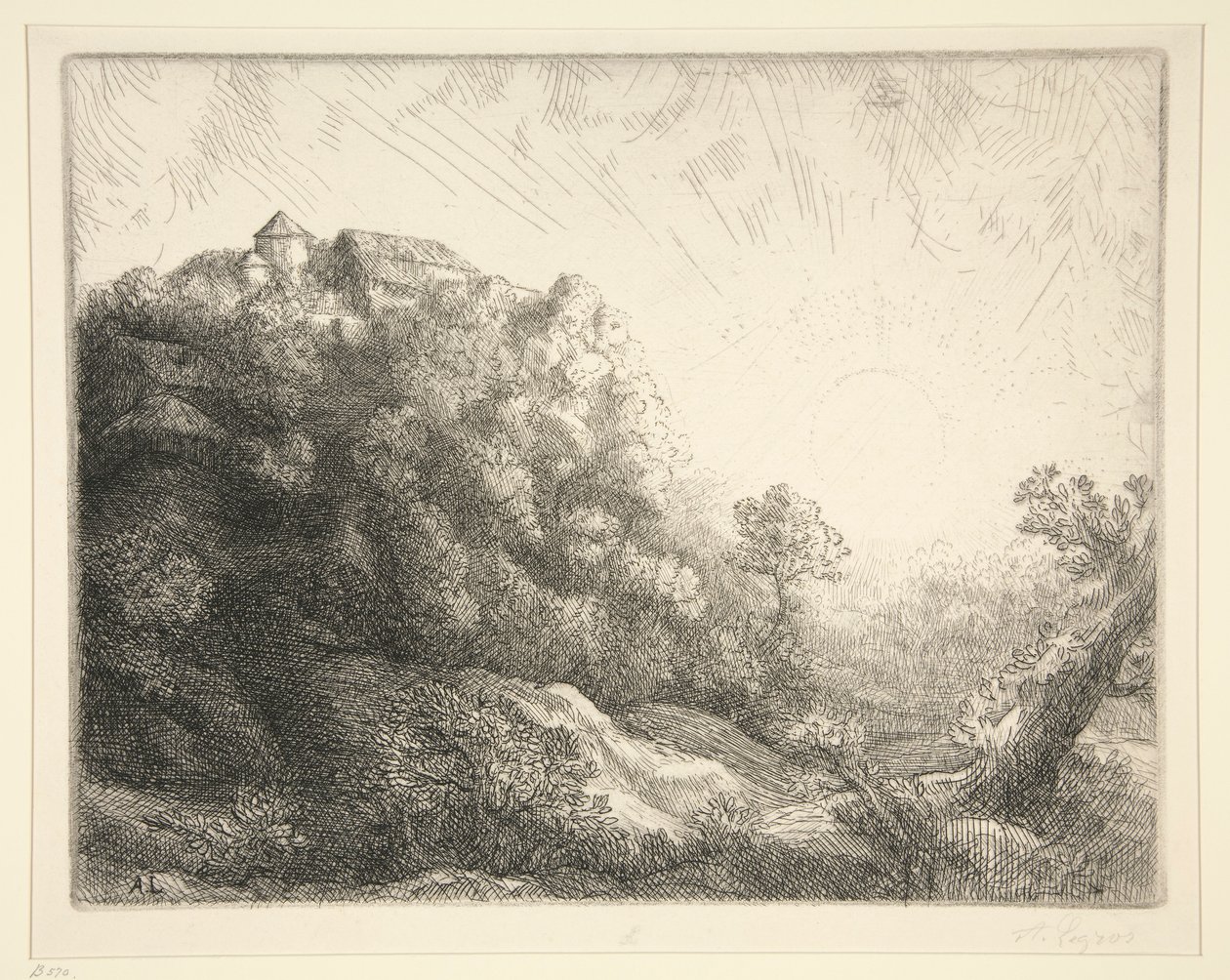 Wschód słońca: ja autorstwa Alphonse Legros