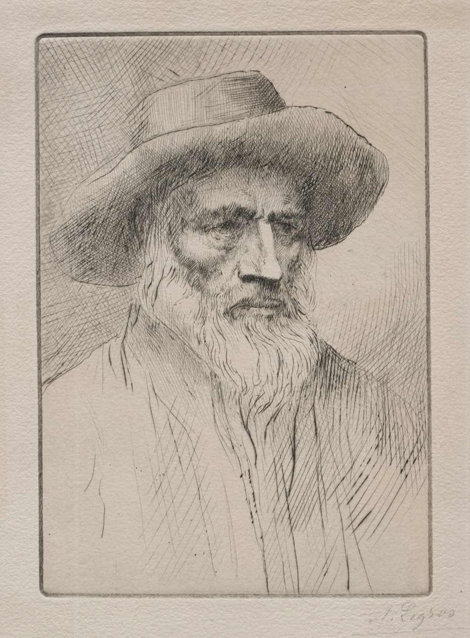 Chłop Wogezów. autorstwa Alphonse Legros