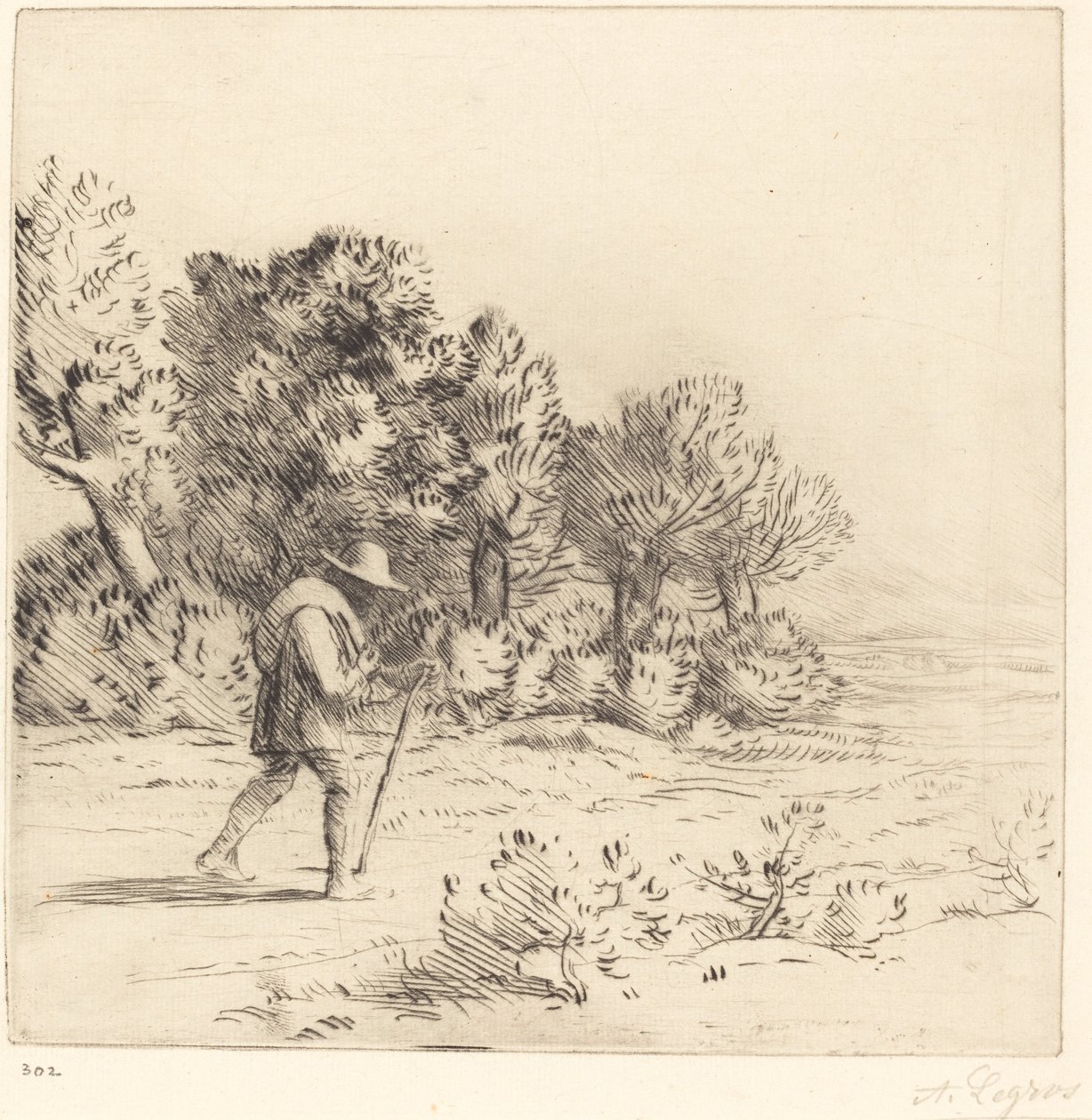 Handlarz Handlarz. autorstwa Alphonse Legros