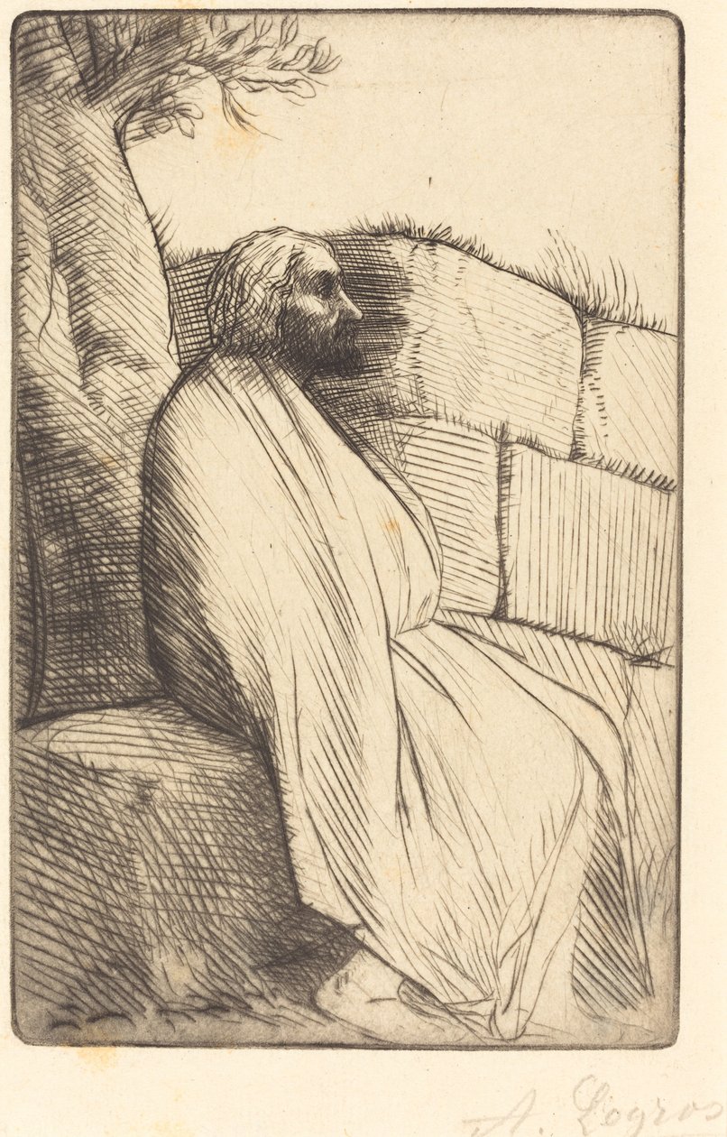 Filozofuj Filozof. autorstwa Alphonse Legros