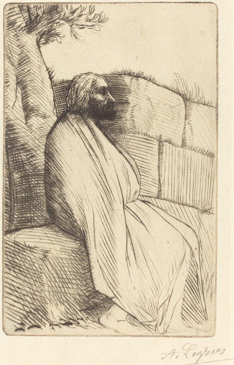 Filozofować (filozof) autorstwa Alphonse Legros