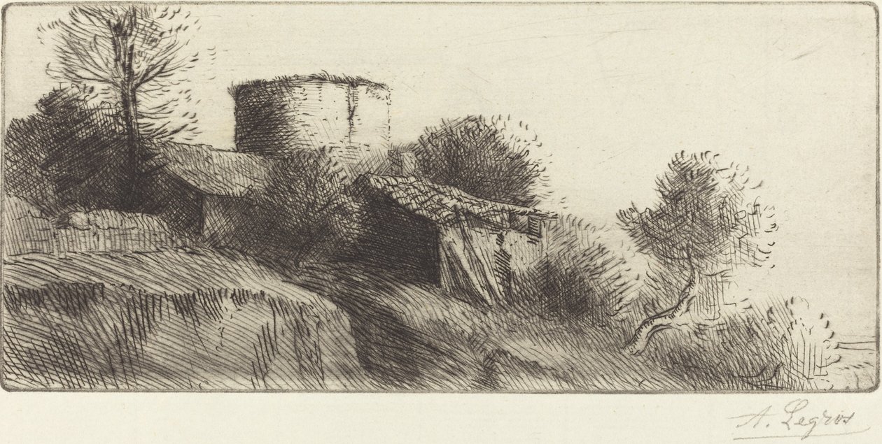 Wieża Gołębi autorstwa Alphonse Legros