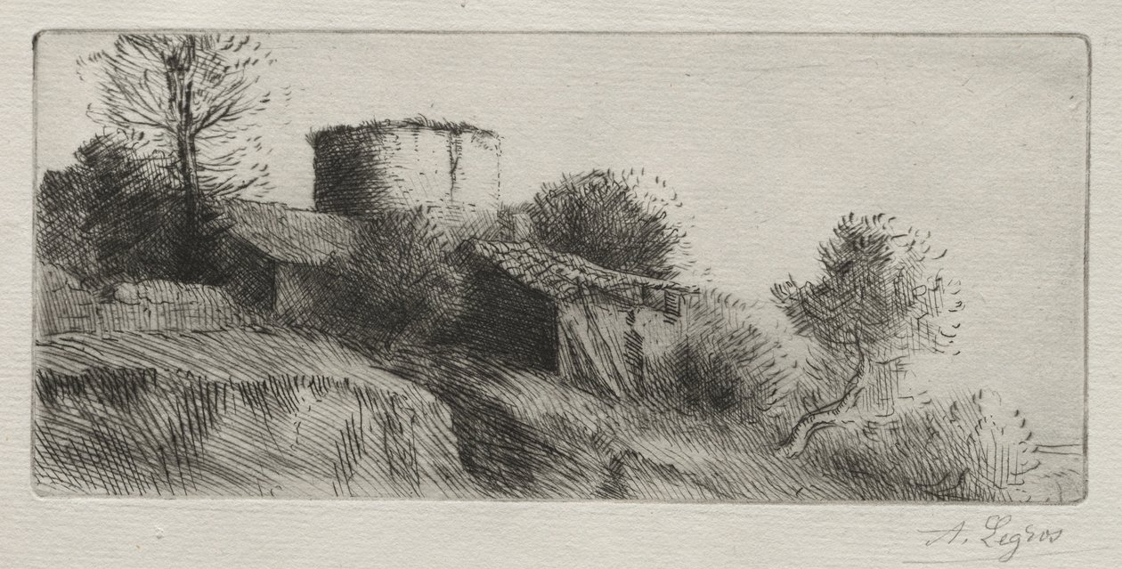 Wieża Gołębi. autorstwa Alphonse Legros