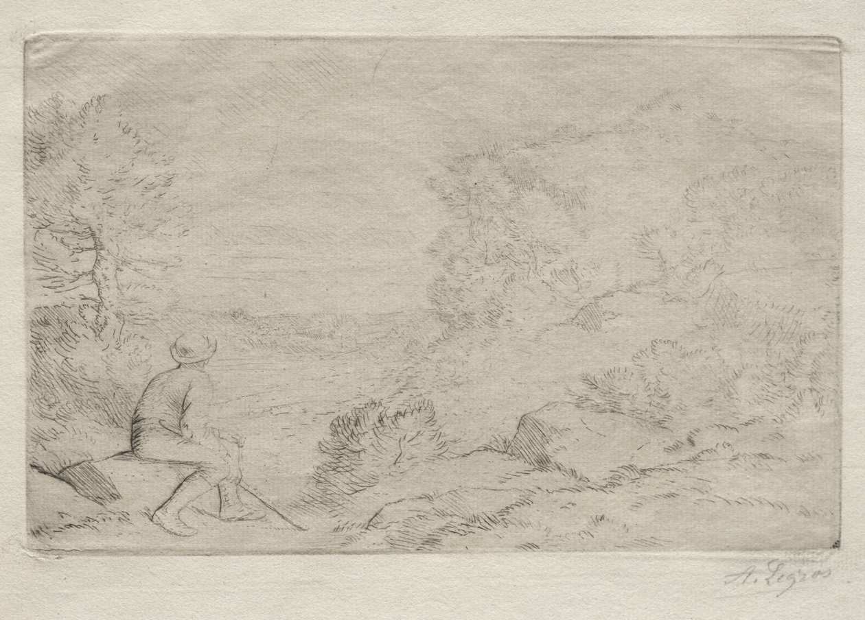 Skały autorstwa Alphonse Legros
