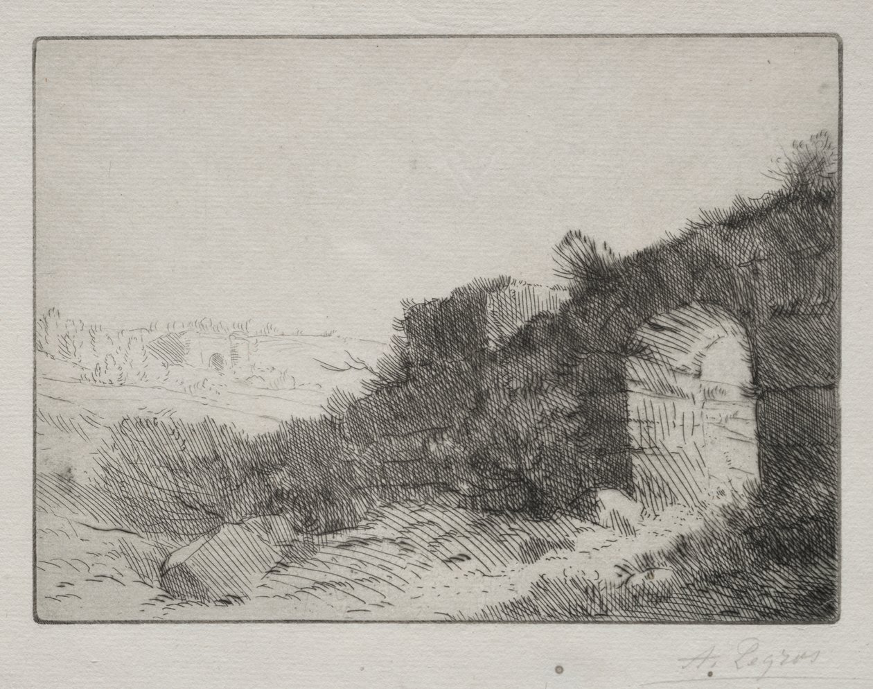 Rzymskie ruiny autorstwa Alphonse Legros