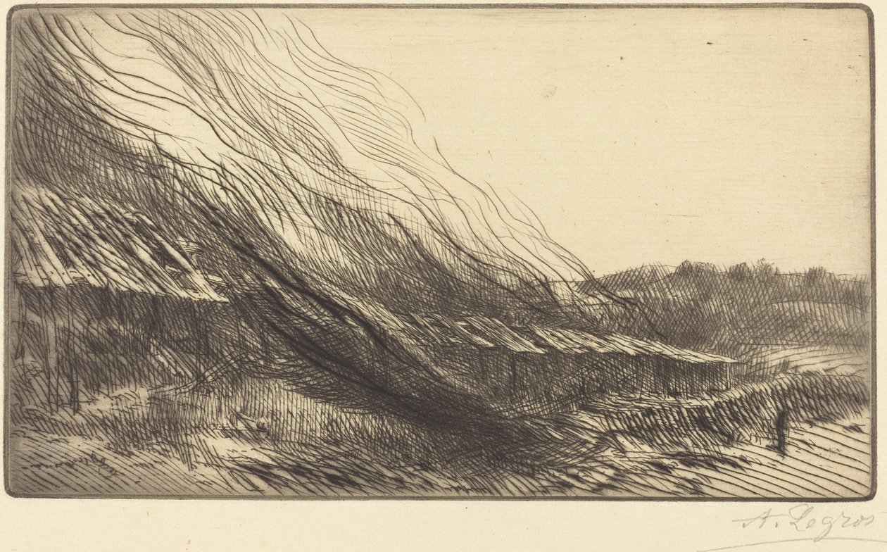 Parki linowe (Les corderies) autorstwa Alphonse Legros