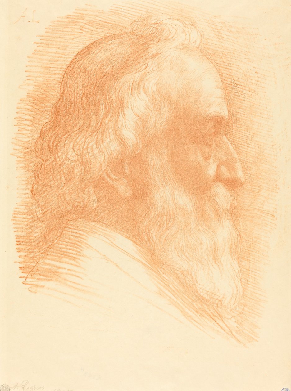 Autoportret, 10. płyta autorstwa Alphonse Legros