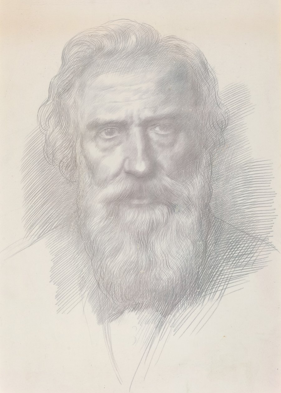 Autoportret, ok. 1895. autorstwa Alphonse Legros
