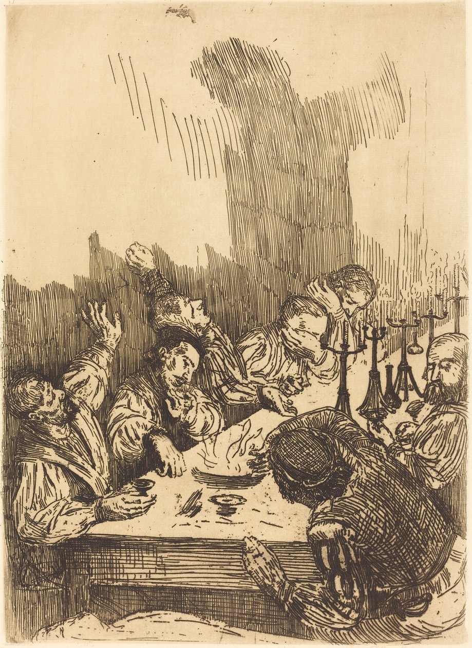 Cień (Ombre) autorstwa Alphonse Legros