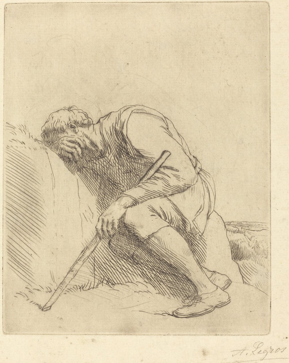 Sindbad Żeglarz (Sinbad le marin) autorstwa Alphonse Legros