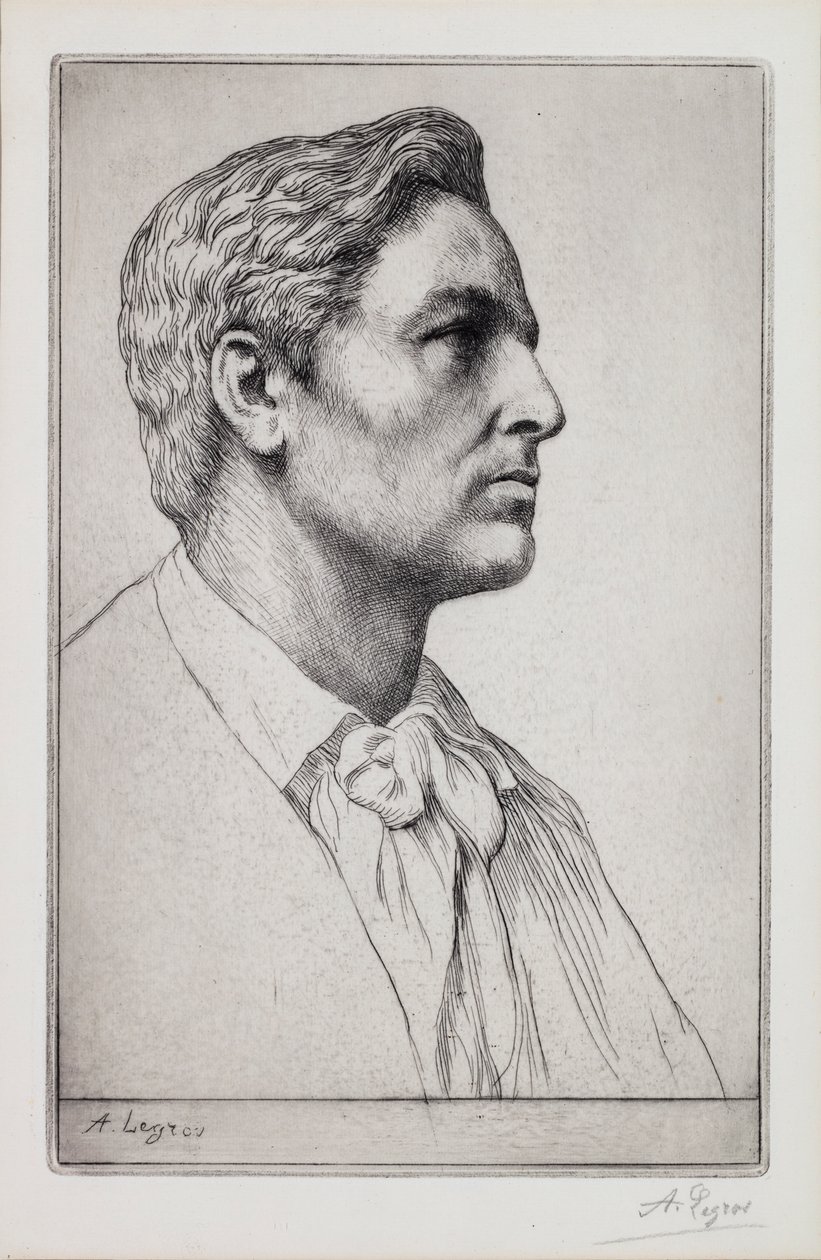 Sir Charles Holroyd (1861-1917) artysta autorstwa Alphonse Legros