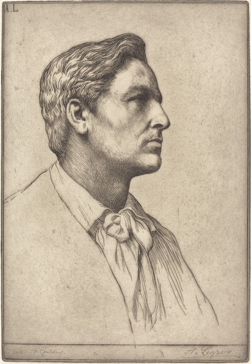 Sir Charles Holroyd. autorstwa Alphonse Legros