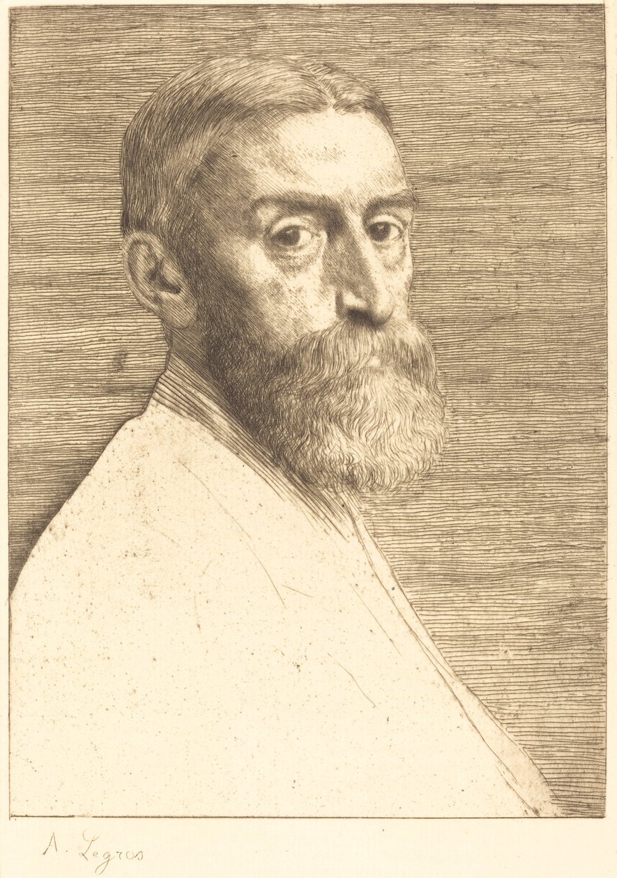 Sir Edward John Poynter, 1877. autorstwa Alphonse Legros