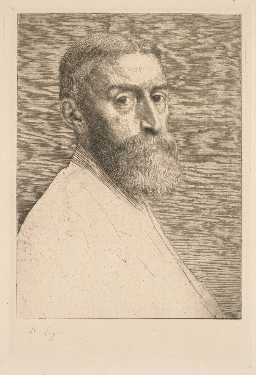 Sir Edward Poynter, 1877. autorstwa Alphonse Legros